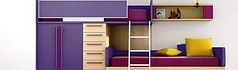 Παιδικό Δωμάτιο - Παιδική σύνθεση purple