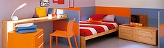 Παιδικό Δωμάτιο - Παιδική σύνθεση orange